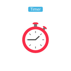 Timer outline fit icons