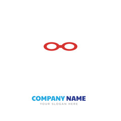Cat eyes glasses company logo design