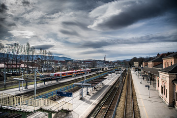 Bielsko Biała dworzec PKP
