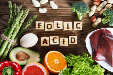 Natural sources of folic acid