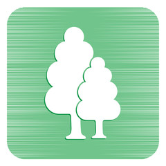 Deciduous forest icon