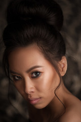 Fototapeta premium Portrait of beautiful woman