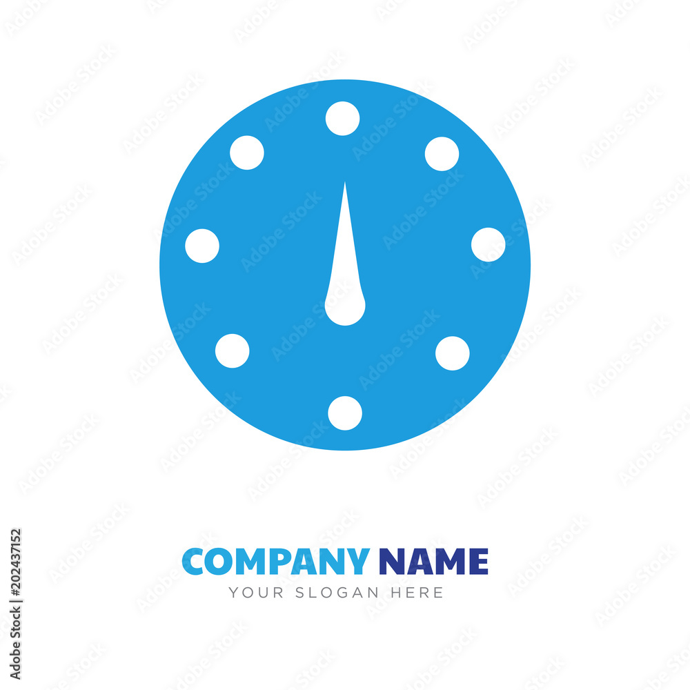 Wall mural Speedometer company logo design