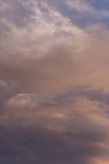 sunset cloudscape background 