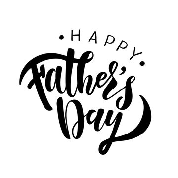 Happy Fathers Day Greeting Card Template