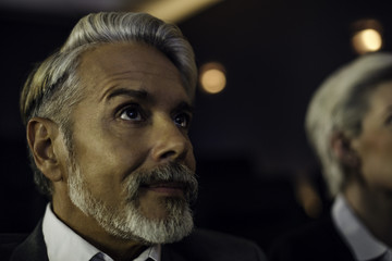 Man watching performance