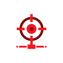 Obraz premium Accuracy Server Logo Icon Design