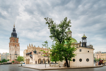 Fototapeta na wymiar catholic church of St.Adalbert in Krakow