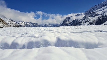 Fototapeta premium Aletschgletscher