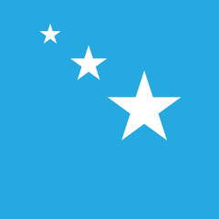  icon isolated on blue background