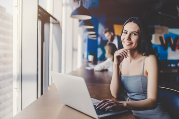 Group of people working in modern office