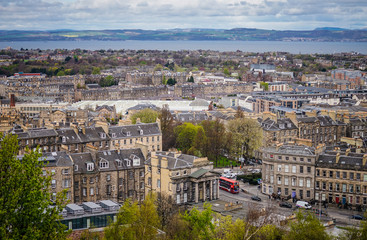 Fototapeta na wymiar Edinburgh City View, Scotland