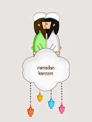 
Illustration of Muslim festival Eid/Ramadan background