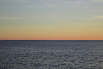 evening sun
