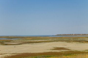 View on the Sivash lake, Ukraine