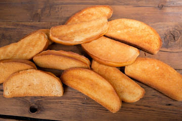 rusks on the table