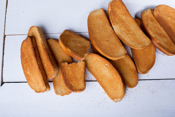 rusks on the table