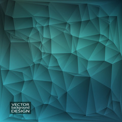Obraz premium Colorful geometric background with triangles.