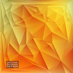 Colorful geometric background with triangles.