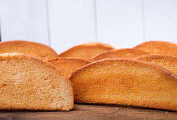 rusks on the table