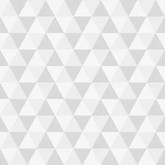 Foto op Plexiglas Driehoeken Driehoek naadloze achtergrond. Modern driehoekig geometrisch patroon. Veelhoek textuur. Vector illustratie.