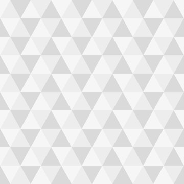 Triangle seamless background. Modern triangular geometric pattern. Polygon texture. Vector illustration.