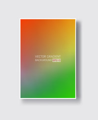 Creative design poster with vibrant gradients.