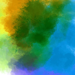 Vector background. Hand drawn watercolor textures.