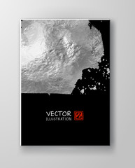 Vector Black and Silver Design Templates