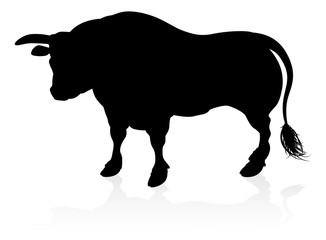 Bull Silhouette