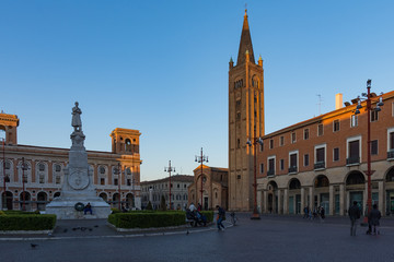Fototapeta na wymiar Dettagli di Forlì, Italia