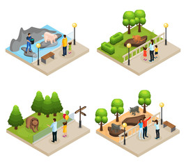 Isometric Zoo Concept