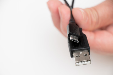 USB - Universal serial bus Type A and Micro B