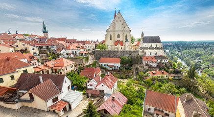 Panorama of Znojmo, South Moravia, Czech Republic