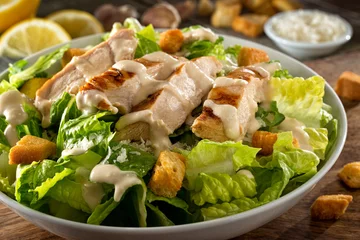 Fototapeten Chicken Caesar Salad © fudio
