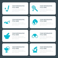 Flat health, science, sports, kids and toys infographic timeline template for presentations, advertising, annual reports