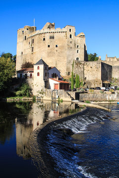 Castle in Clisson, France
