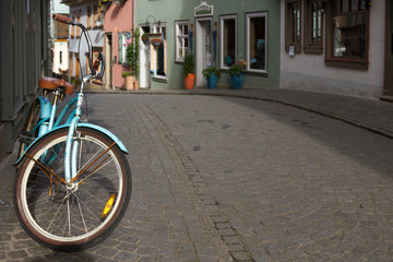 Fahrrad in der Altstadt