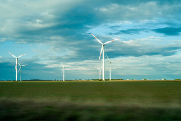 Windpark in Mitteldeutschland