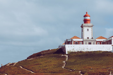 Fototapeta na wymiar Lighthouse of Cabo da Roca (Portugal)