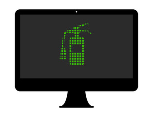 Pixel Icon PC - Feuerlöscher