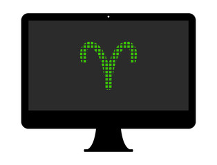 Pixel Icon PC - Sternzeichen - Widder