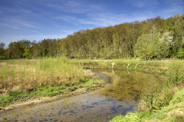 Fototapeta na wymiar The Geleenbeek river