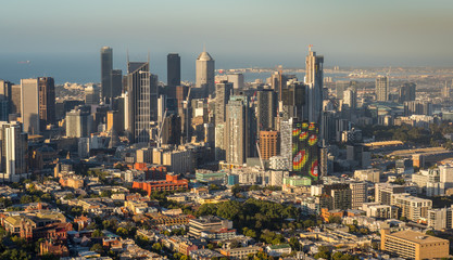 Melbourne City Skyline