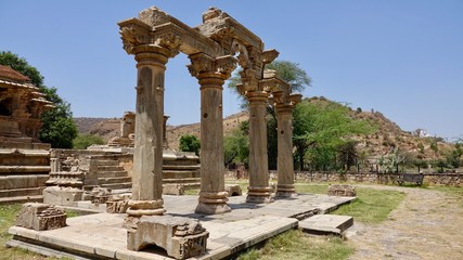 Sahastra Bahu Temple bei Nagada in Rajasthan, Indien