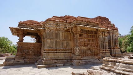 Fototapeta premium Sahastra Bahu Temple bei Nagada in Rajasthan, Indien