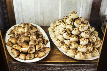Display of a candy shop in Erice, Sicily, Italy