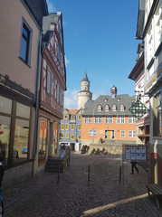 Kanzleitor, Burg- und der Schlossfelsen, ehemalige, Burganlage