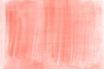 Red watercolor texture hand painted background color hand drawn splashing on the paper