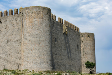 Fototapeta na wymiar Castell del Montgrí an der Costa Brava